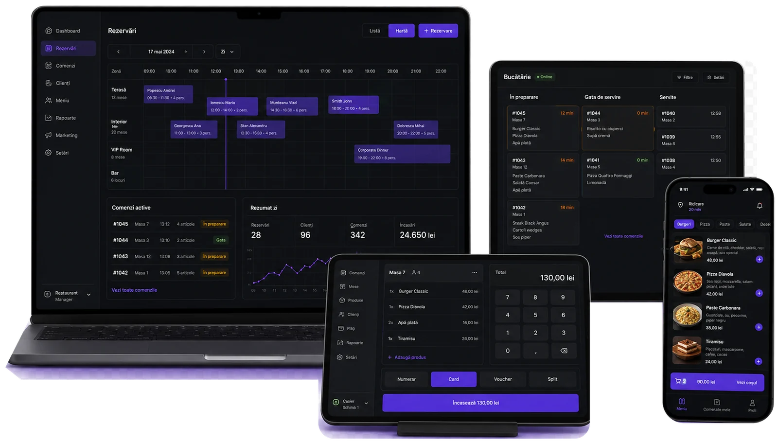 Preview — Restaurant ordering and reservation system